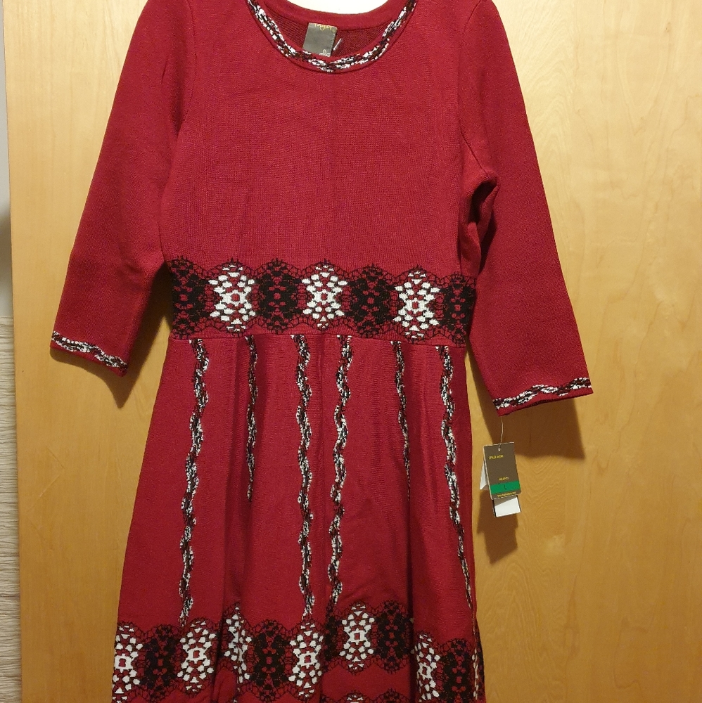Midi Cabernet Dress